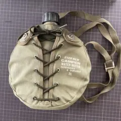 50s Vintage ミリタリー ショルダー バック ボーイスカウト 水筒 