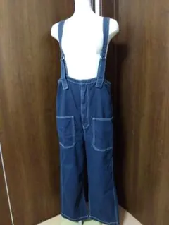 ネイビー サロペット オーバーオールのサムネイル