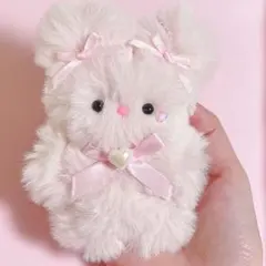 【⭐︎ハンドメイド】ピンクのうさぎのモールドール