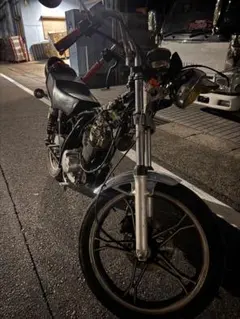 □GN125H GZ125 カスタムスラッシュカットマフラー ラスト！ - メルカリ