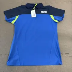 新品未使用！TFW49 レディースL SIDE MESH POLO 半袖のサムネイル