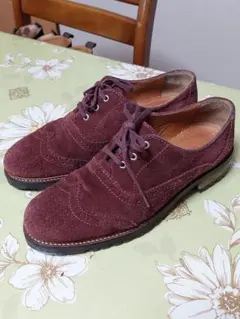 LOTTUSSE ブラウン スエード カジュアルシューズ　ヨーロッパサイズ 39 LOTTUSSE ブラウン スエード カジュアルシューズ ヨーロッパサイズ 39