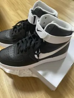 ナイキ エアフォース1 ミッド ホワイト 07