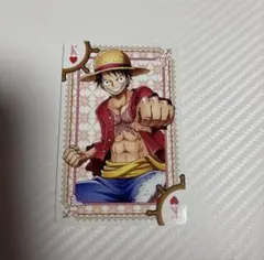 ONE PIECE ワンピース　麦わらの一味　ルフィ　トランプ　カード　限定品