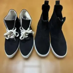 2点セット　Keds ケッズ　ハイカット　スニーカー　ポインテッドトウ　ブラックのサムネイル