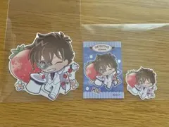 名探偵コナン　きゃらペコ　いちご狩り　トレーディングステッカーセット　怪盗キッド