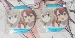 五等分の花嫁 花めく彼女と春のひと口 缶バッジ 五月 GIGO 3個 中野五