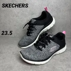 美品！SKECHERSスケッチャーズ フレックスアピール グレー ピンク
