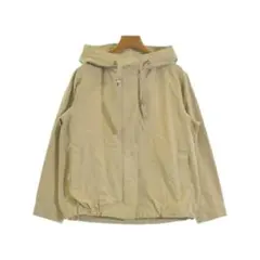 ベージュ フード付き マウンテンパーカー