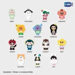 OFFGUN/BABIIドールキーチェーンぬいぐるみ - メルカリ