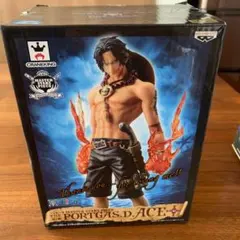 新品未使用　ワンピースフィギュア エース、ホーディジョーンズ