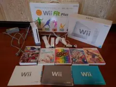 Wii本体セット Wiiリモコン・ゲームソフト付き