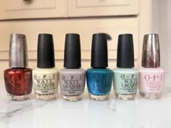 ❶O.P.I ネイルラッカーセット 6色