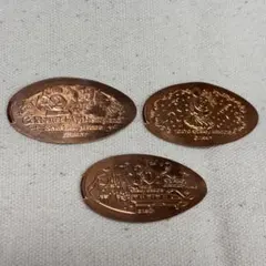 東京ディズニーリゾート　35周年 スーベニアメダル 3枚セット