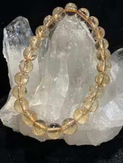 【ハンドメイド】非加熱 イエローサファイア 14kgfマグネット ブレスレット ハンドメイド】非加熱 イエローサファイア 14kgfマグネット