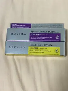 MARY&MAY スピキュールPDRNクリーム コラーゲン、レチノールのサムネイル