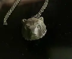 熊ヘッド ペンダント ネックレス　ビンテージ