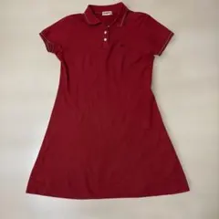 McGREGOR ポロワンピース レッド M