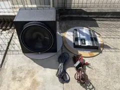 ロックフォード Rockford ウーファー パンチ セット アンプ アルパイン