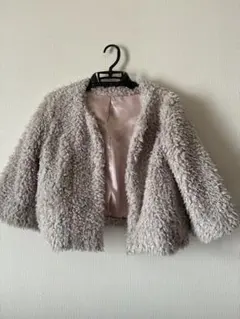 INGNI グレー ファーコート Mサイズ