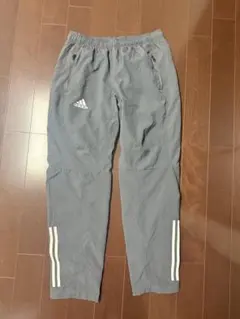 【希少サイズ2XO】adidas アディダス ナイロンパンツ グレー
