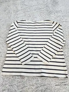 UNIQLO ボーダー長袖Tシャツ