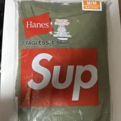 Supreme パックT(オリーブ)2枚 新品未開封