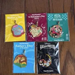 非売品！東京ディズニーランド入園者プレゼント5個セットです！2005
