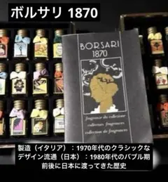 「昭和レトロ・ヴィンテージ香水の最高峰。ボルサリの幻のコレクションBOX」 昭和レトロ・ヴィンテージ香水の最高峰。ボルサリの幻のコレクション