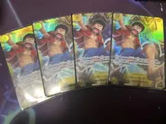 即日発送】ワンピースカード神の島の冒険 モンキー・D・ルフィ SEC 4枚