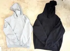 UNIQLO Cスウェットオーバーサイズプルパーカ　L 2枚セット