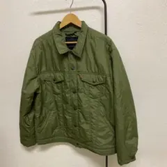 LEVI'S オリーブグリーン ダウンジャケット Lサイズ