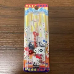 ご当地キティ】根付けストラップ 台湾 九份 限定品 ハローキティ