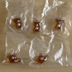 リラックマ クリアマスコットチャーム めじるしアクセサリー