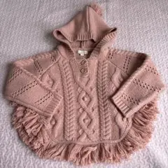 LOUISEMISHA ニットポンチョ　5y