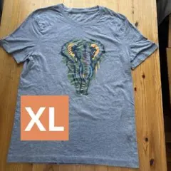 BANANA REPUBLIC グレー象Tシャツ XL