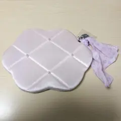 JILL STUART ライトピンク 雲型ポーチ タッセル付き