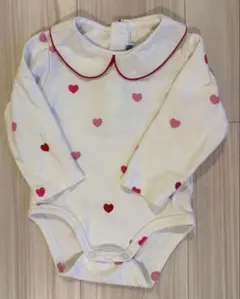 jacadi ハート柄ボディスーツ 18m(81cm)