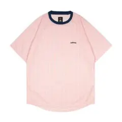 ballaholic ストライプ柄 Tシャツ ピンク　希少のサムネイル