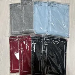 【新品未開封】カラークルーネックTセット