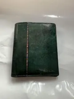 Paul Smith ダークグリーン 二つ折り財布