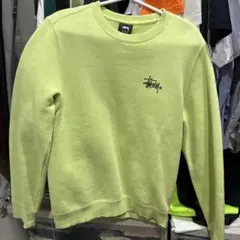 STUSSY スウェット ライムグリーン Sのサムネイル