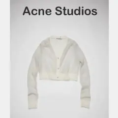 【Acne Studios】クロップドカーディガン S モヘアのサムネイル