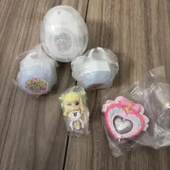 ガシャポン　アイドルプリキュア　リング　アクセ　キーホルダー　サウンドロップ