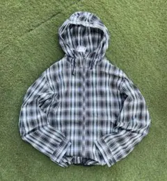 00s OLD UNIQLO マウンテンパーカー　チェック　y2k