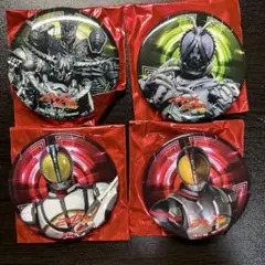 仮面ライダー555 ファイズ 仮面ライダーザダイナー 缶バッジ 特典