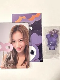 TWICEサナ pop upフォトカード　ラブリーグミチャーム