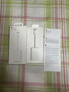 純正 Apple USB-C SD Card Reader カードリーダー
