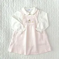 ファミリア　ベビーピンク　ワンピース　８０８５