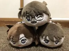 名探偵コナン もちもちマスコット 江戸川コナン＆工藤新一＆毛利蘭セット